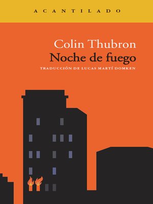 cover image of Noche de fuego